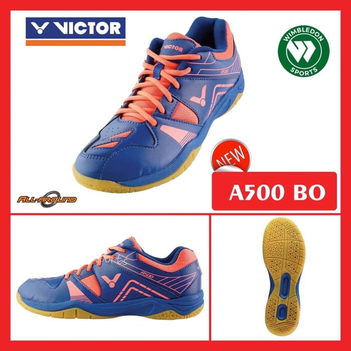 Sepatu Badminton Victor A 500 BO Sepatu Victor A500 BO ORiGINAL