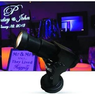 Lampu Dimmable Projector, + gobo 20W