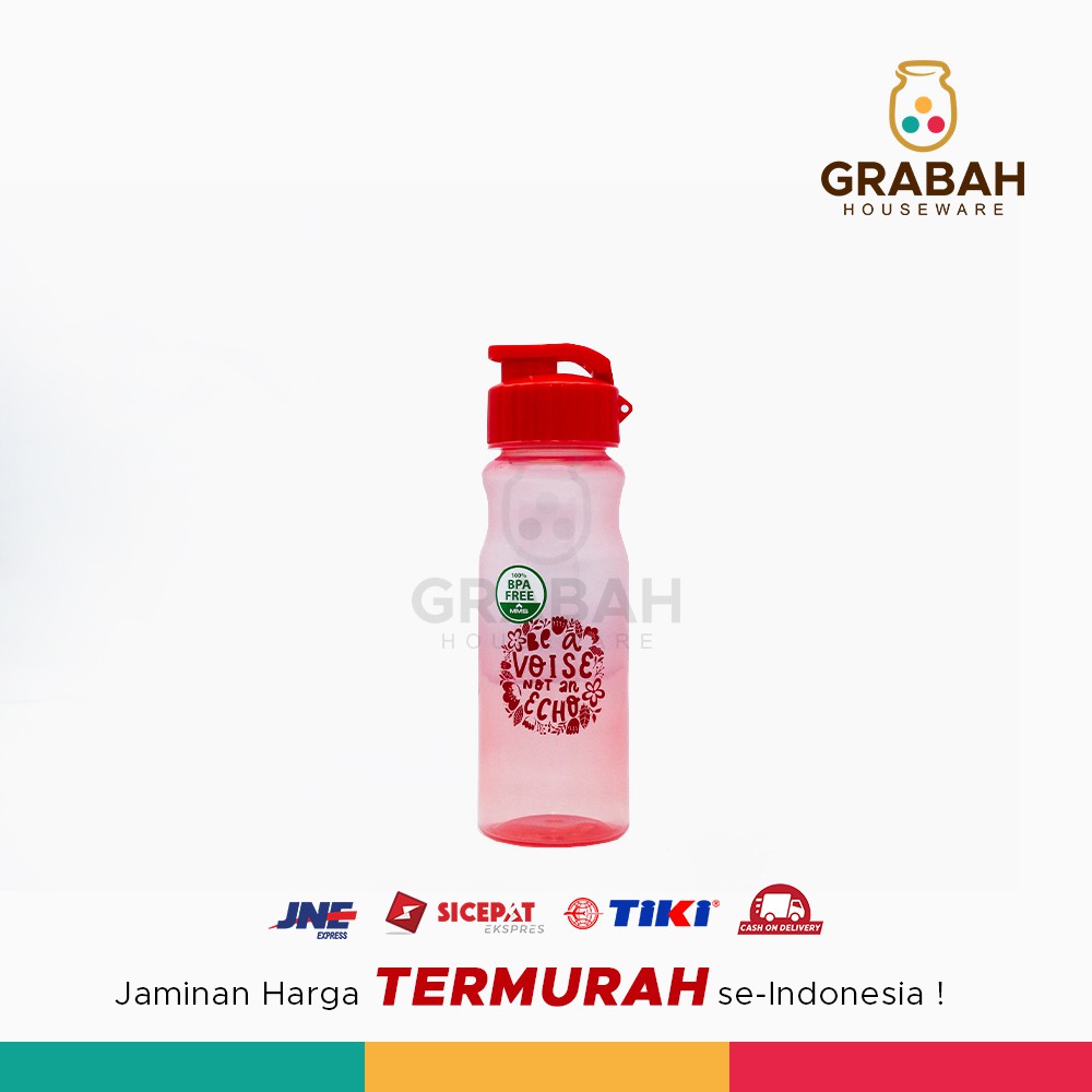 Botol Minum Anak Botol Air Minum Botol Plastik Tropical 300 ml Grabah Houseware