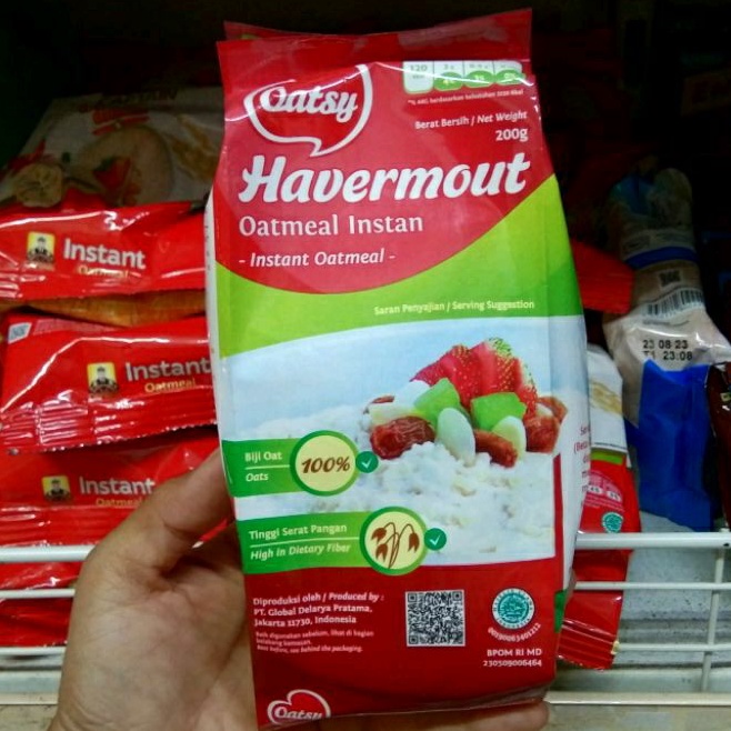 

Havermout 250 gr oatmeal Oatsy