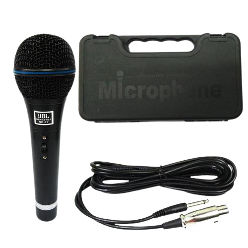 Mirophone JBL Kabel NK-77 Mic Super Body Besi dilengkapi koper