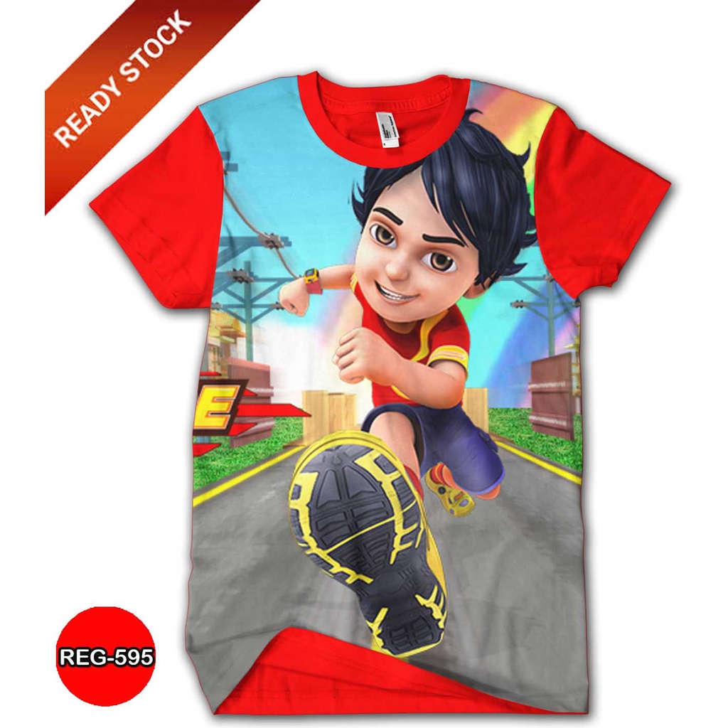 Baju Shiva Karakter Kartun 3D Kaos Anak Shiva Kartun TV Series #REG-595