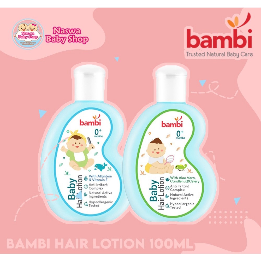 Jual Bambi Hair Lotion 100ml | Shopee Indonesia