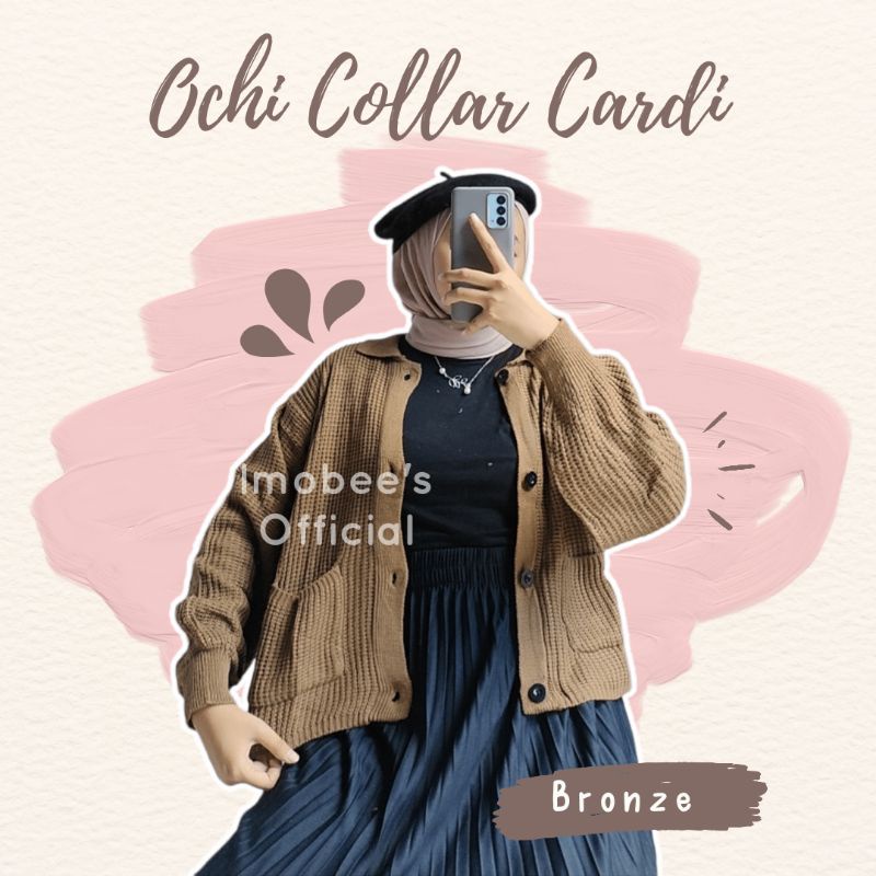 OCHI COLLAR CARDI // CARDIGAN KERAH 7 GAUGE