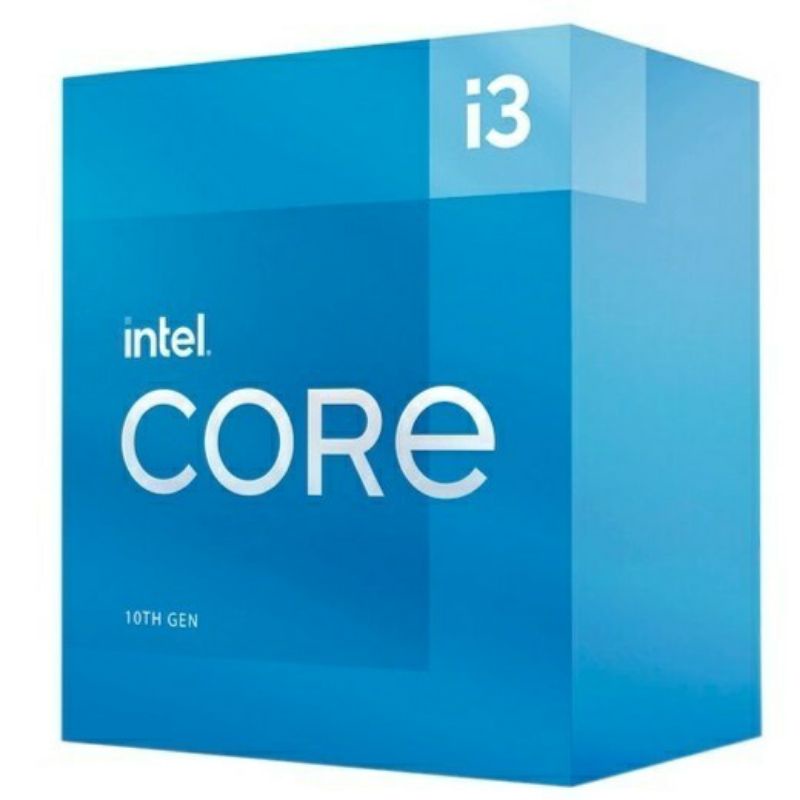 PROCESSOR INTEL CORE i3-10105 BOX 3.7GHZ GEN 10 SOCKET 1200 SUPORT TANPA VGA TAMBAHAN