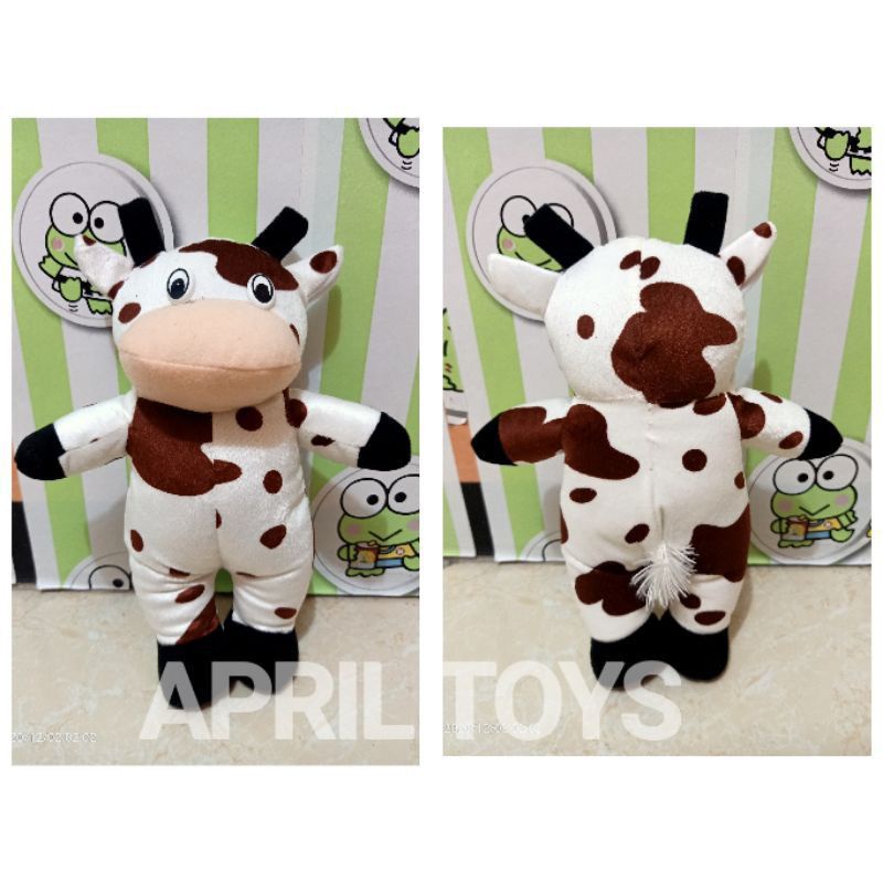 boneka karakter sapi mainan anak
