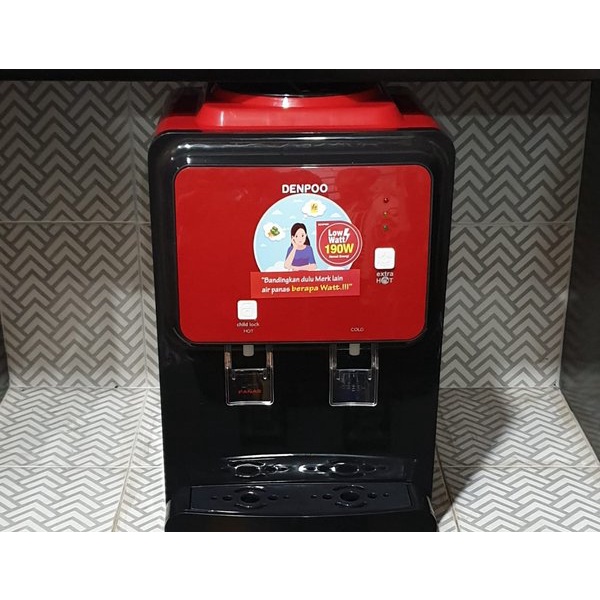 DENPOO DISPENSER WINTER (COOL AND HOT) GARANSI RESMI Denpoo Water Dispenser