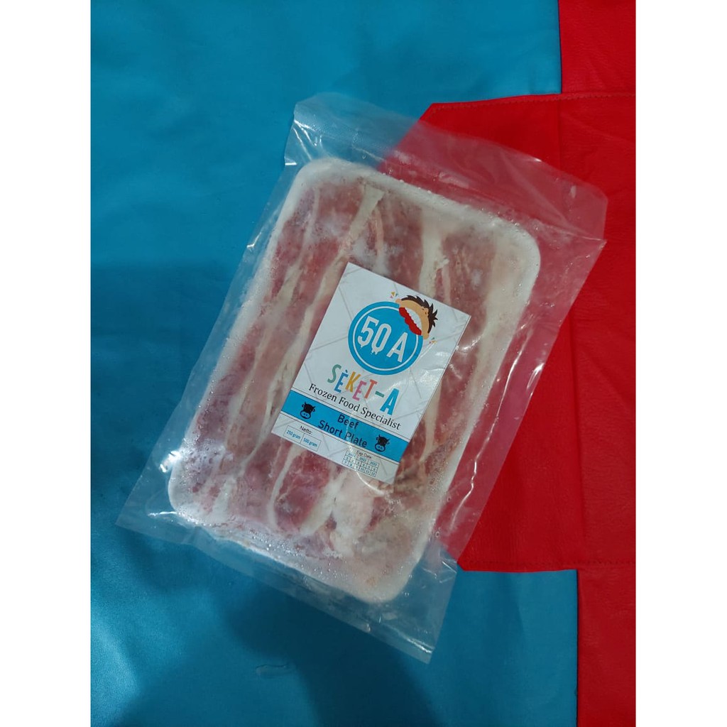 

U.S. Beef Short Plate Seket-A Vacum 500 gram