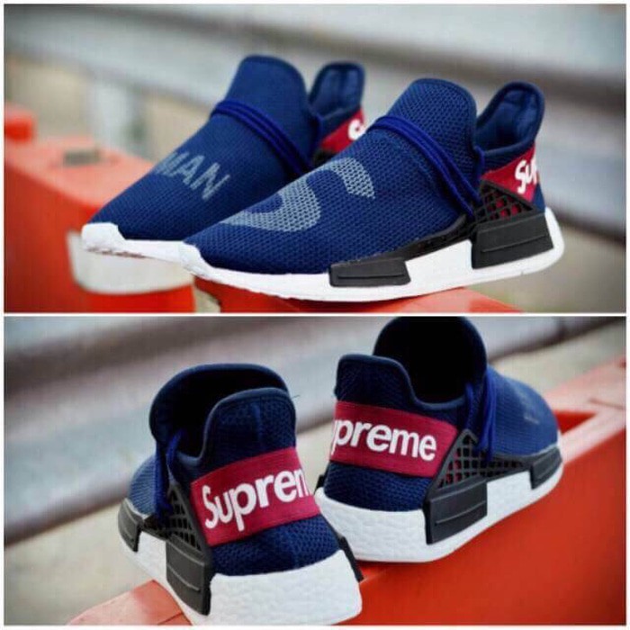 SALE  SEPATU KETS SNEAKERS PRIA ADIDAS NMD HUMAN RACE X SUPREME