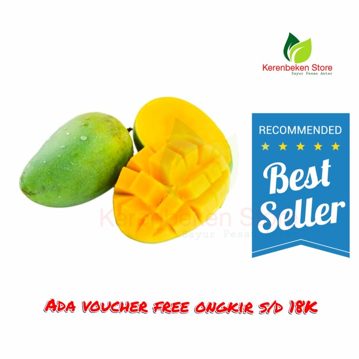 

Mangga Harum Manis per Kg - 500gr