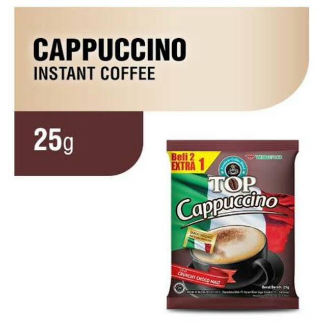 

[15 PCS] TOP CAPPUCCINO COFFEE