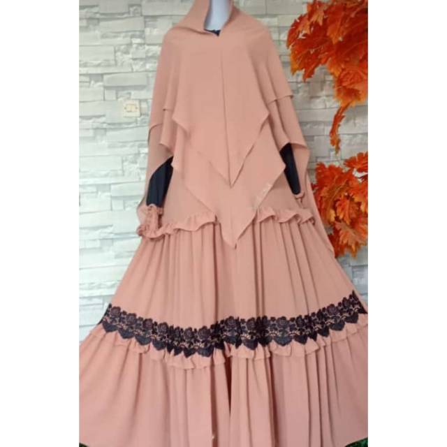 GAMIS SYARI CERUTY / GROSIR TANGAN PERTAMA TERMURAH