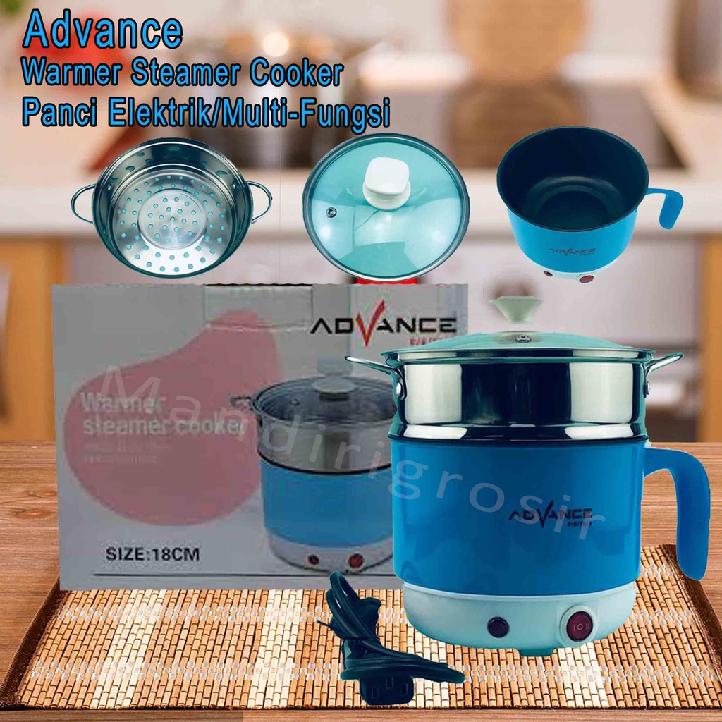 Warmer Steamer Cooker * Advance * Panci Elektrik * Multi-Fungsi