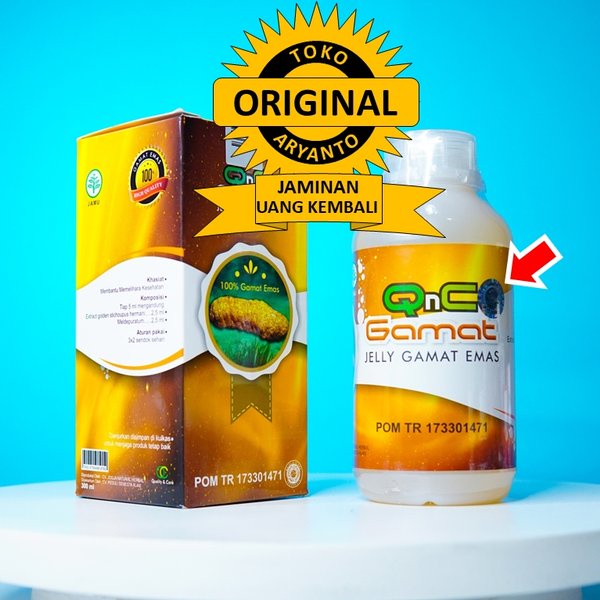 

Herbal Pilihan QnC Jelly Gamat Asli 100% Original | Produk Bergaransi Uang Kembali 100%