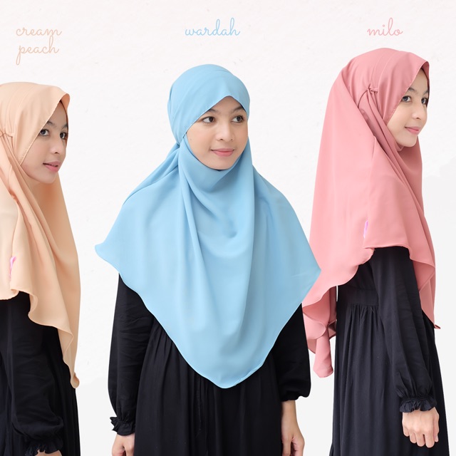 Arumi French Khimar / Khimar cadar 4in1