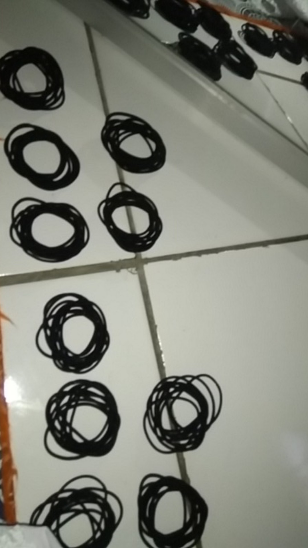 Millennio Ik01 Ikat Rambut Korea I Can Swim Isi 100 Pcs Warna Warni