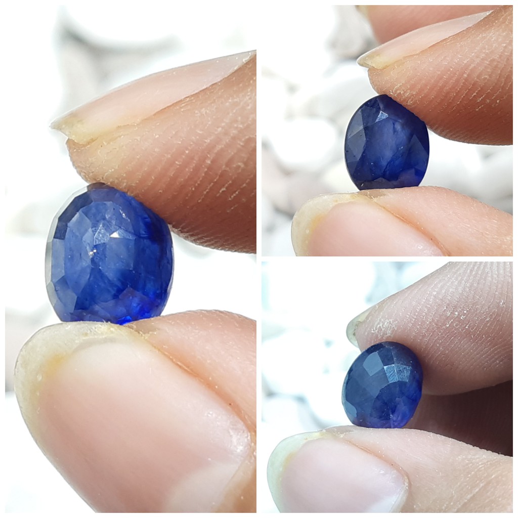 BLUE SAFIR STONE (ORIGINAL) TANPA RING...