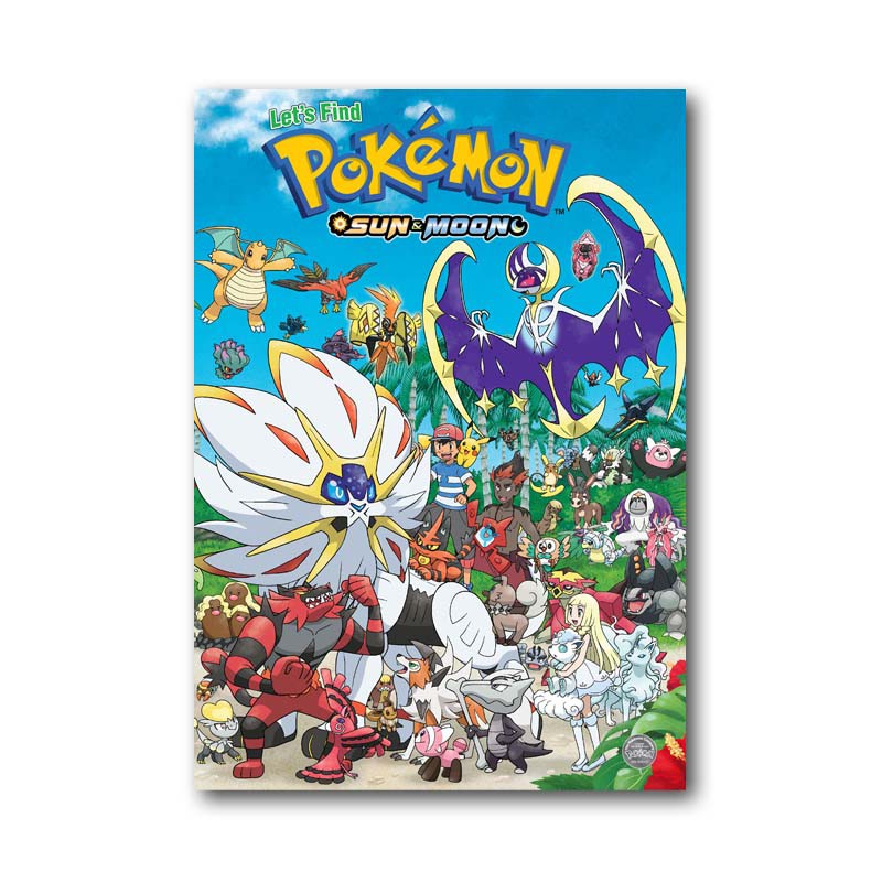 Let's Find Pokemon Sun & Moon - 9789811417191 - Buku Ori Periplus