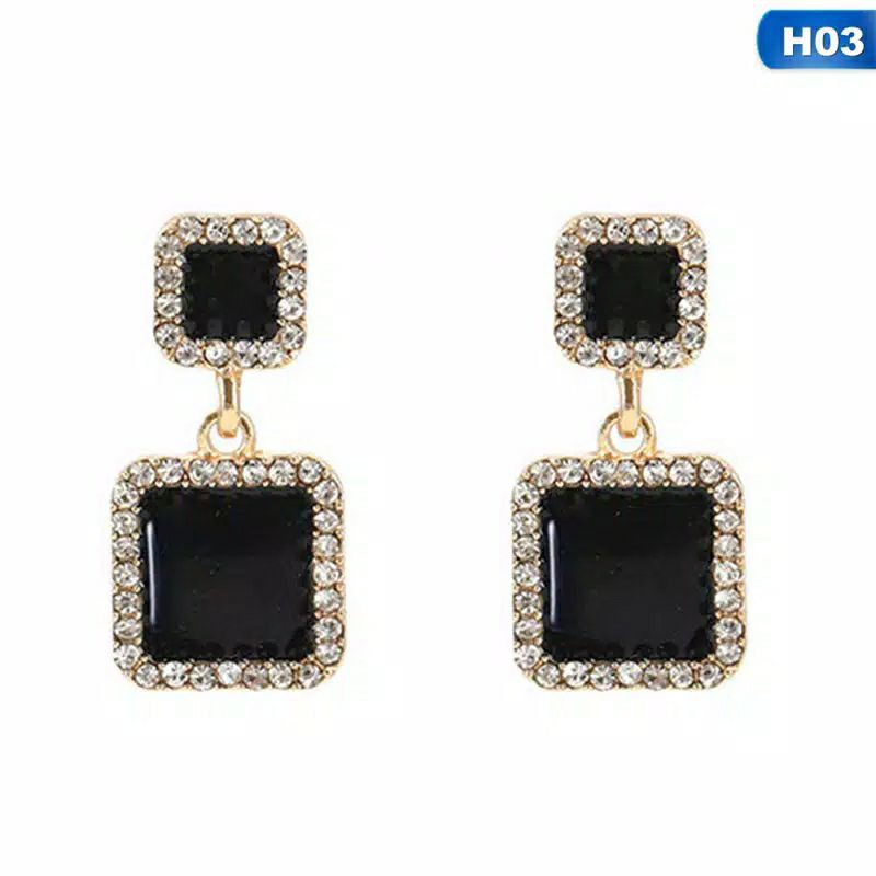 anting tusuk elegan impor