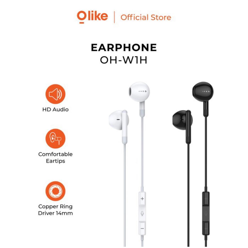 HEADSET OLIKE OH-W1H 3.5MM JACK WITH MICROPHONE HD AUDIO