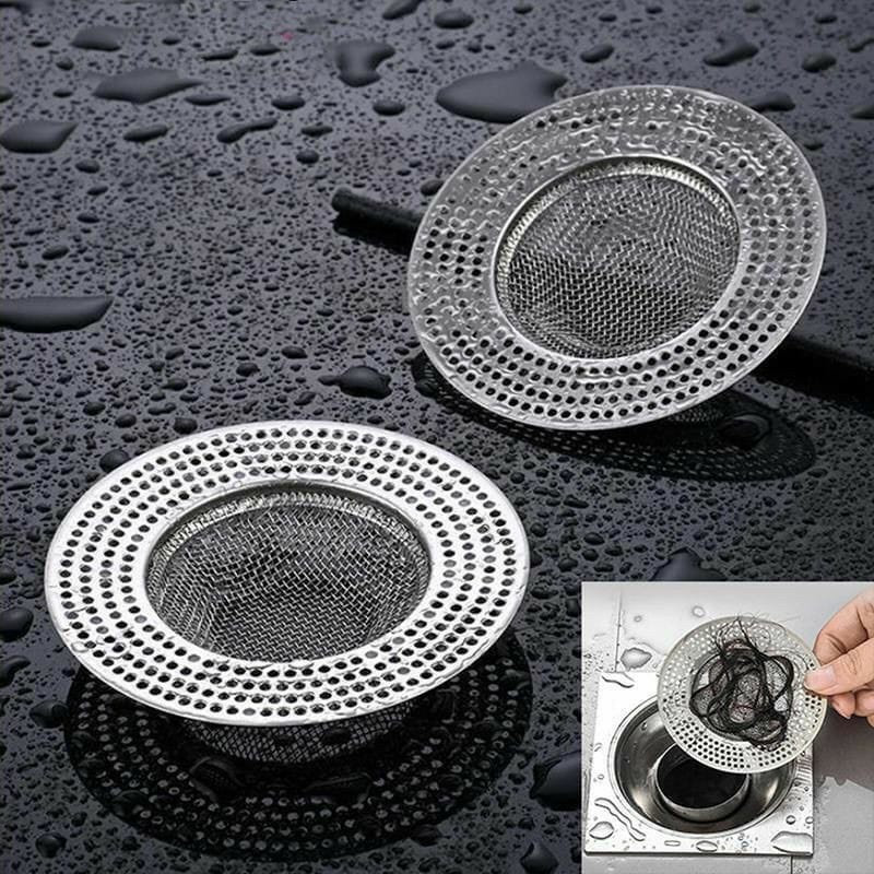 Saringan Air Kamar Mandi Stainless Steel Filter Strainer / Saringan Penutup Lubang Kamar Mandi / Str