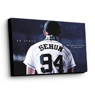  hiasan  dinding  kamar wall decor pajangan kpop EXO Shopee  
