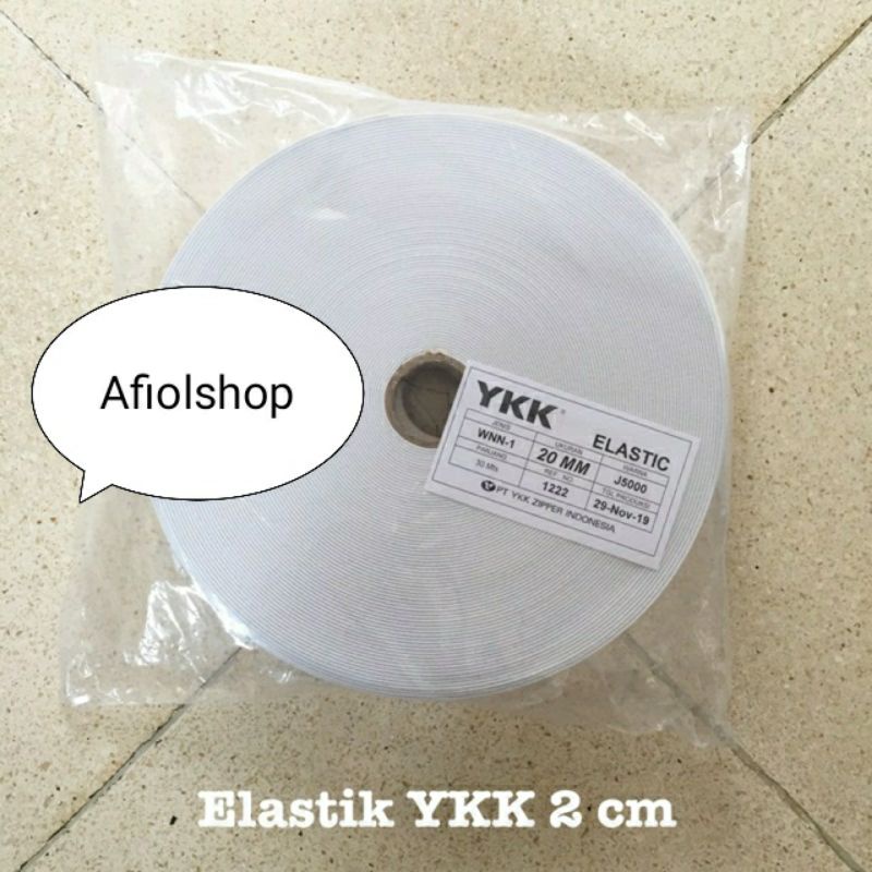Elastik Ykk 2cm Meteran