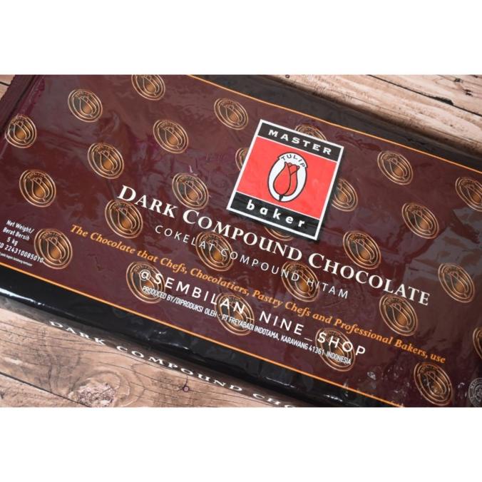 

Tulip MASTER BAKER DARK COMPOUND Chocolate 5 KG Cokelat Coklat Hitam ---NEW---