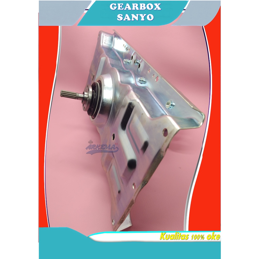 GEAR BOX MESIN CUCI SANYO SHARP | GIRBOX / GEARBOX / GERBOX 1 TABUNG TOP LOADING UMUM ORIGINAL