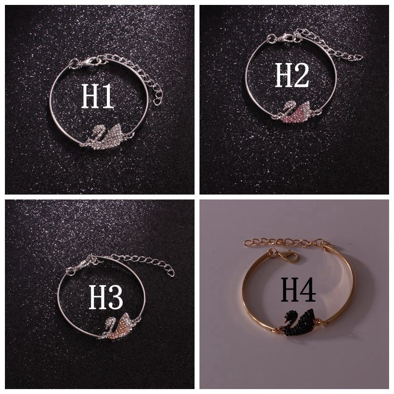 Gelang Titanium Permata Anti Karat Fashion Korea-8