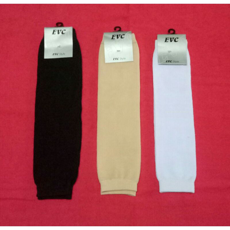 Handsock Deker tangan bahan kaos tebal / manset tangan merk evc halus  / manset tebal / deker siku