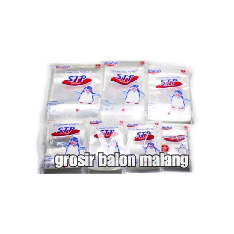 plastik kemasan snack standing pouch blutop STP double seal lebar 9 10 12 14 15