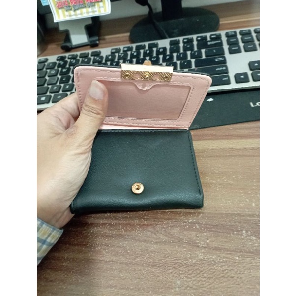 TASBLUE Dompet wanita mini lipat pendek premium impor gaya Korea D235 Dompet Kartu Wanita Fashion Wanita Lipat Dompet Lady Wallet Fashion Korea