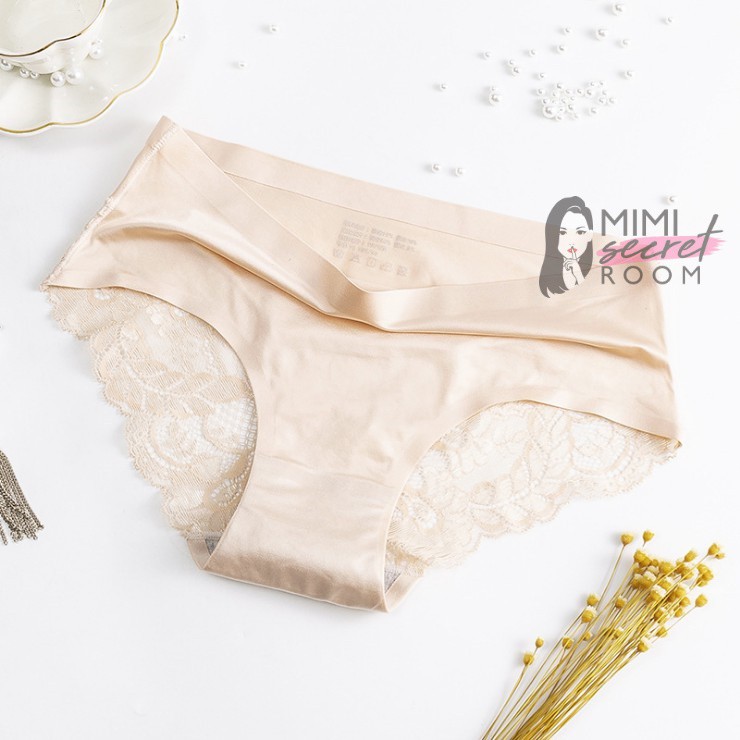 ❤ MIMI ❤ Renda Panties Celana dalam brukat renda CD seamless Bahan Ice Silk Lace Sexy TERLARIS