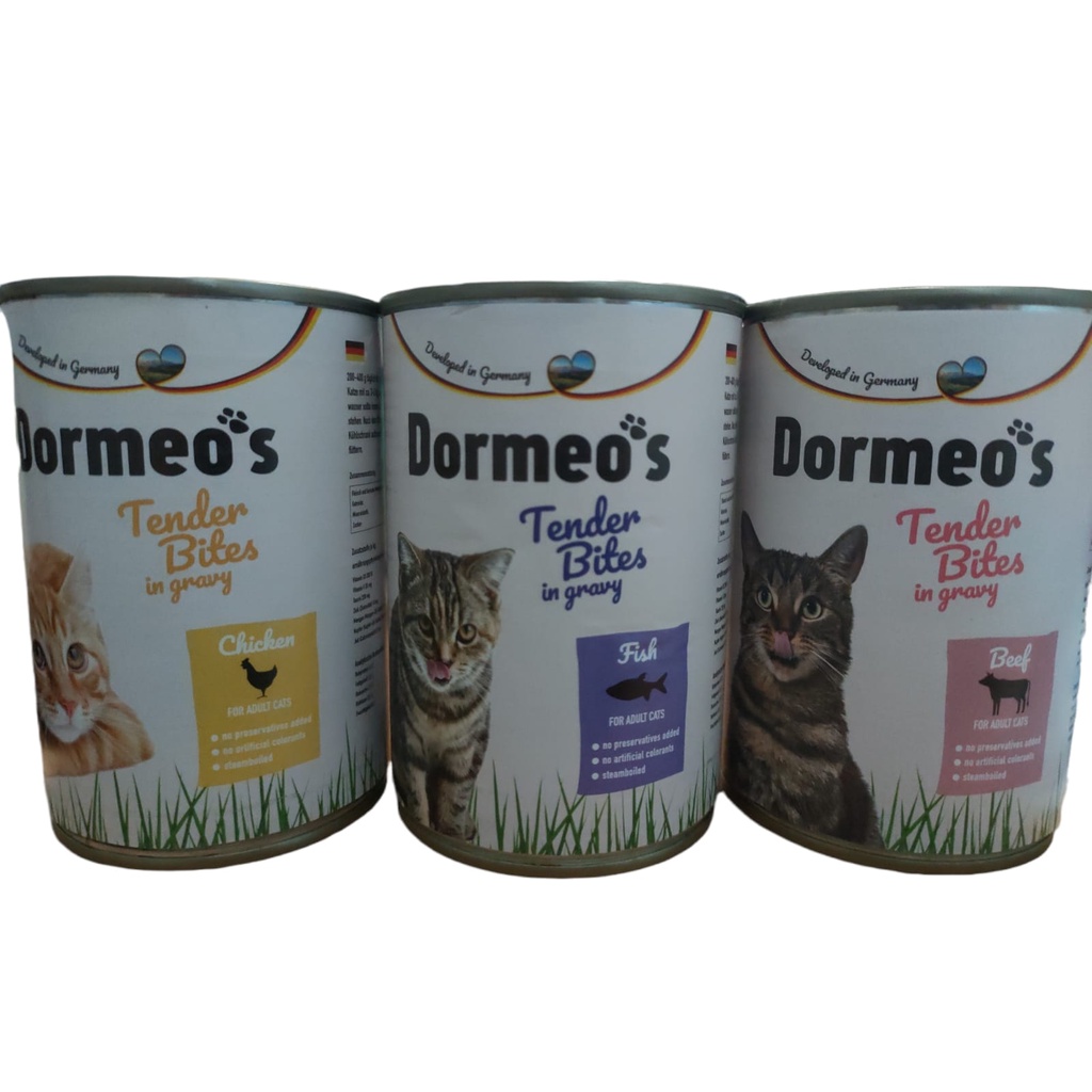 DORMEOS KALENG ISI 415GR / WET FOOD / MAKANAN KUCING