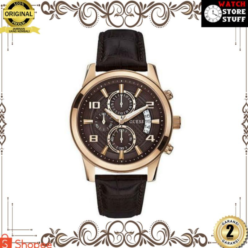 JAM TANGAN PRIA WANITA | RANTAI | KULIT | KARET | MURAH | PRIA ORIGINAL - gu3ss W0076G4