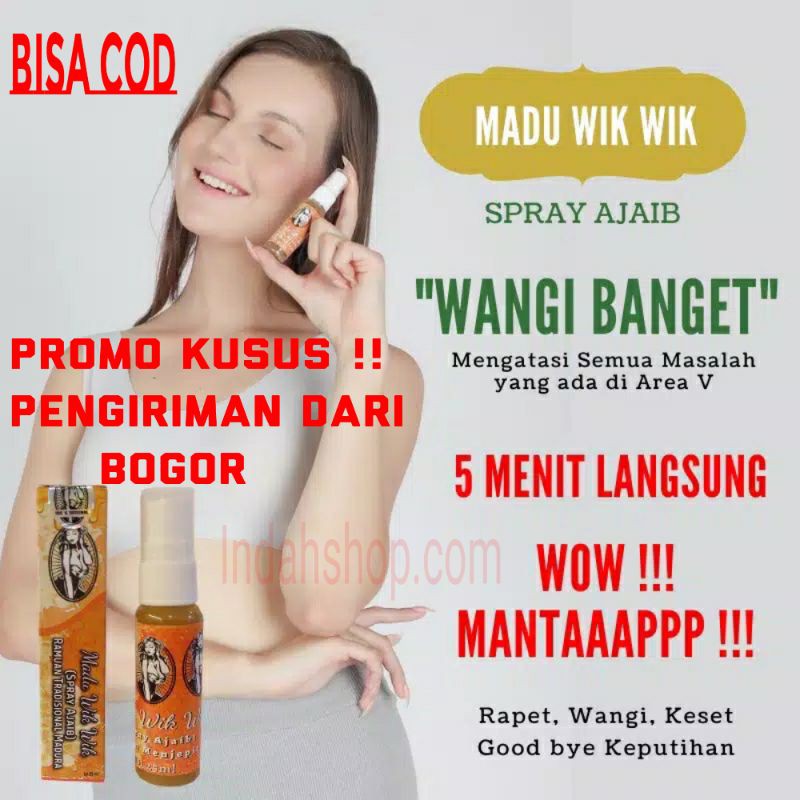 Ready Promo  Madu spray Madura  asli tradisional Merapatkan /Madu wik wik/madu wikwik spray