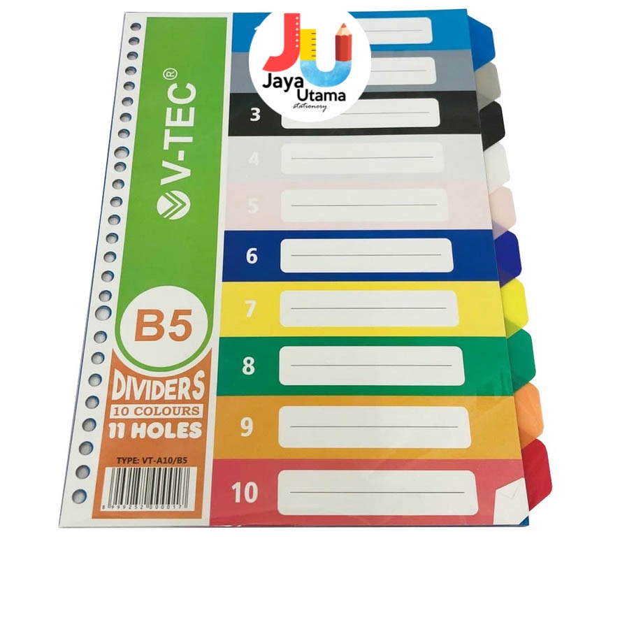 

Pembatas Binder Loose Leaf V-tec