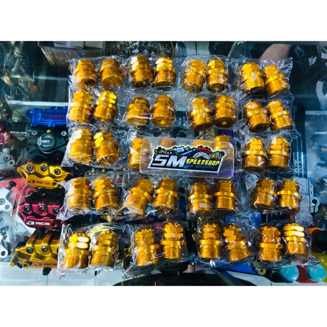 Tutup as Probolt CNC vixion NVA / NVL / R15 V1 - V2  warna gold