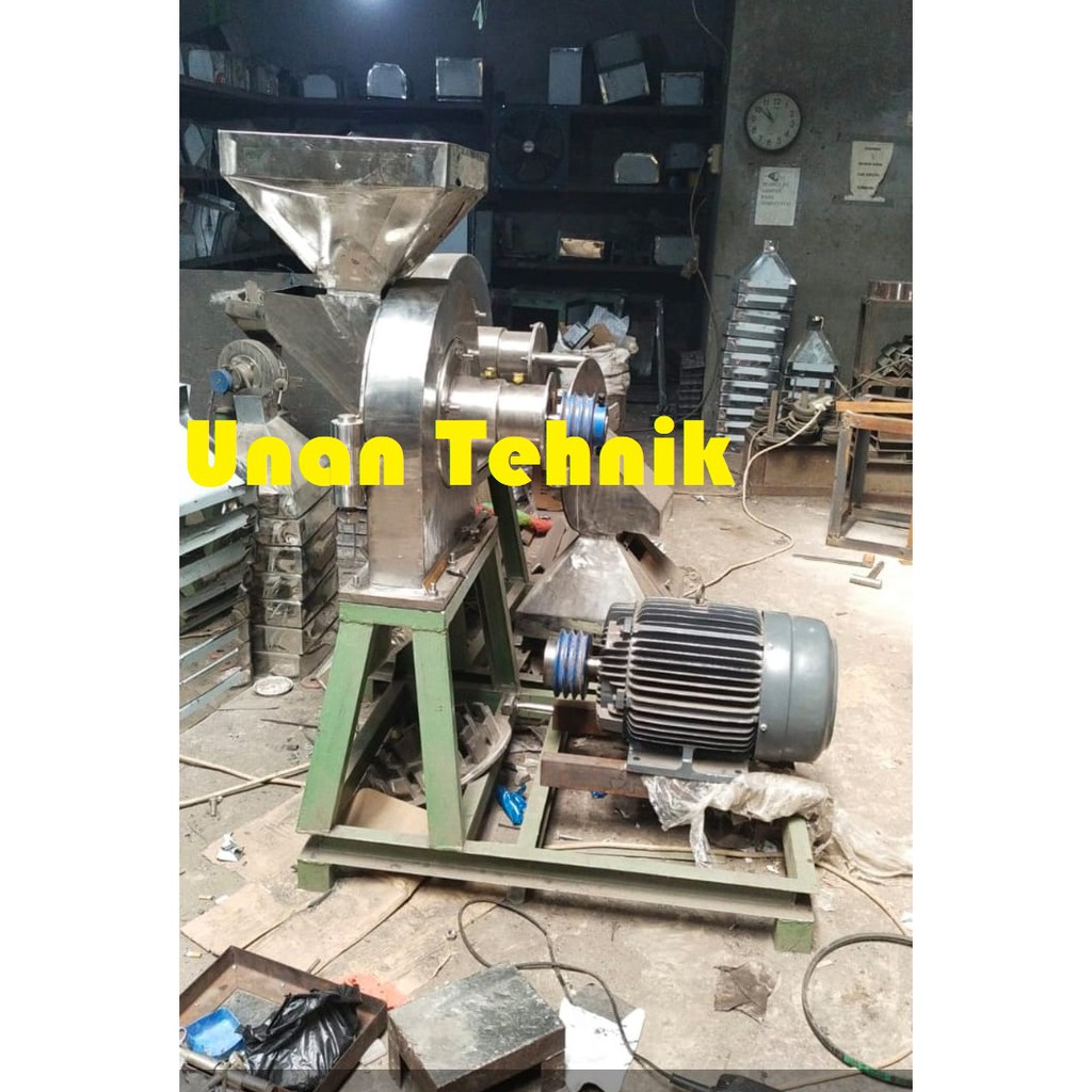 Mesin Disk Mill FFC 45 Stainless Steel / Mesin Giling Tepung Jagung Disk Mill FFC 45