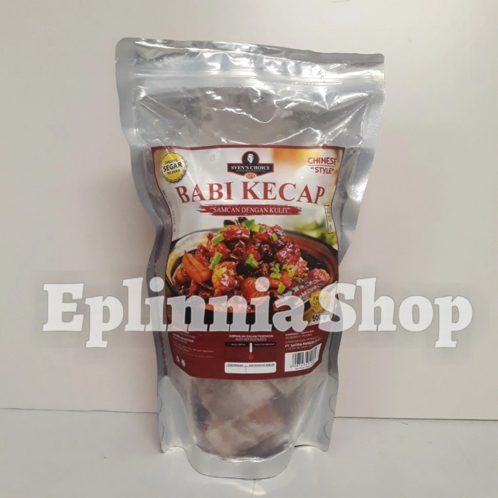 

Sven's Choice Babi Kecap 500 gr - Samcan Dengan Kulit