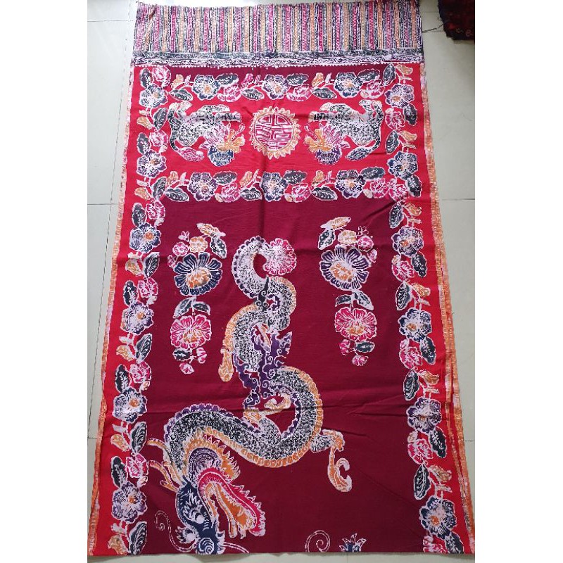 Lendang Gendongan Bayi Batik Cap Full Katun Cukin Gendong