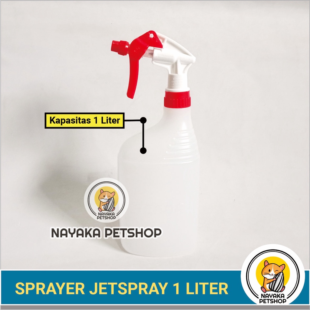 Hand Sprayer JetSpray 1 Liter Semprotan Burung Botol Semprot Air Disinfektan Tanaman Jet Spray