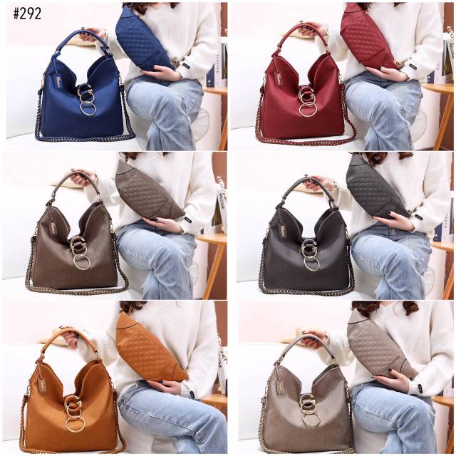 ND handbag wanita/tas Gucci Hobo 2in1