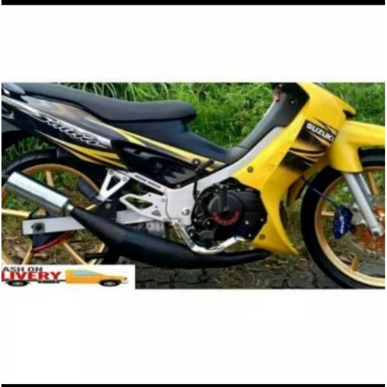 KNALPOT VND SATRIA2 TAK ASLI MALAYSIA