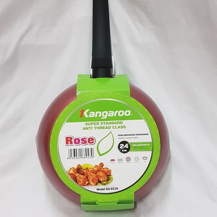 Wajan Deep Wok Fry Pan Kangaroo KG-653S