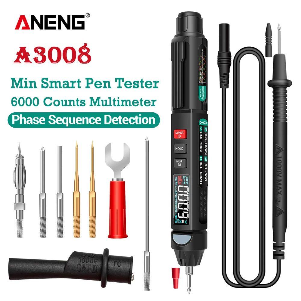 Solighter Pen Type Digital Smart Multimeter Presisi Tinggi Non Kontak AC/DC Auto Intelligent Sensor