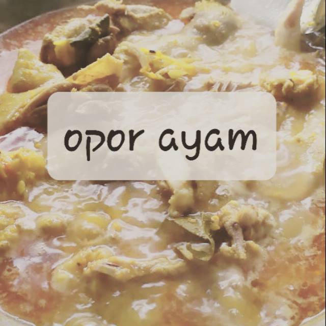 

OPOR AYAM GURIH