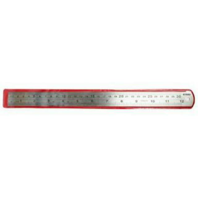 

Penggaris besi 30 cm