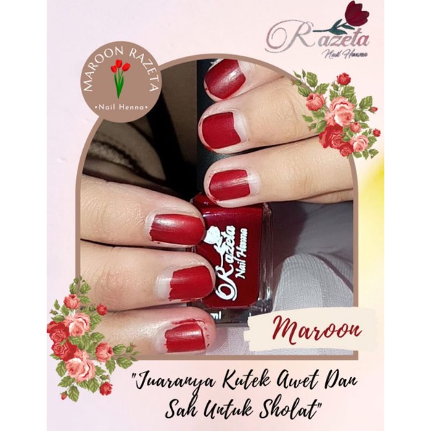 TUFFAH || RAZETA NAIL HENNA KUTEK AWET HALAL